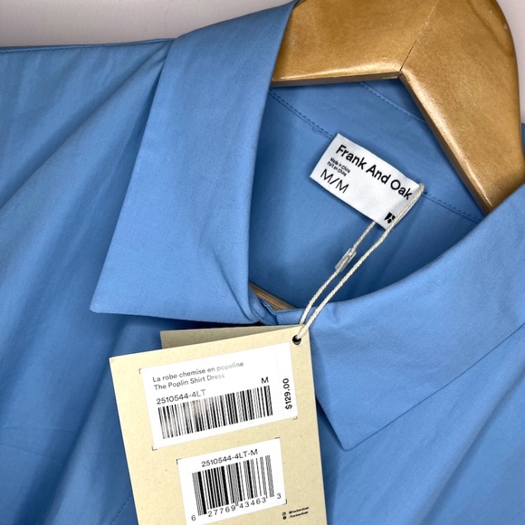 100% Organic Cotton Shirt Dress - Picture 6 of 6